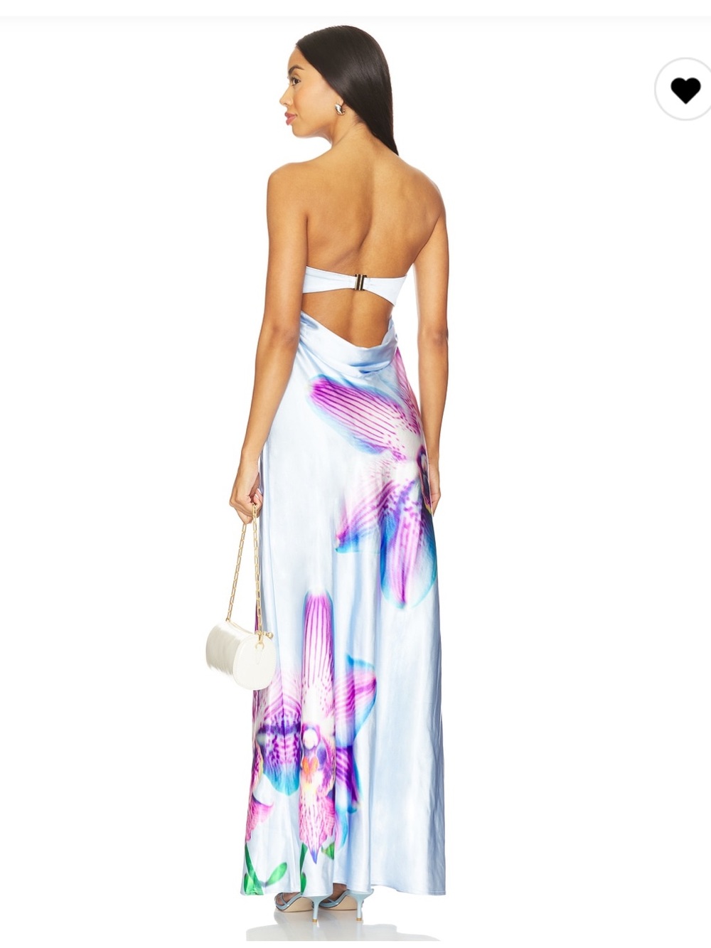 Celeste Maxi Dress in Orchid Blue